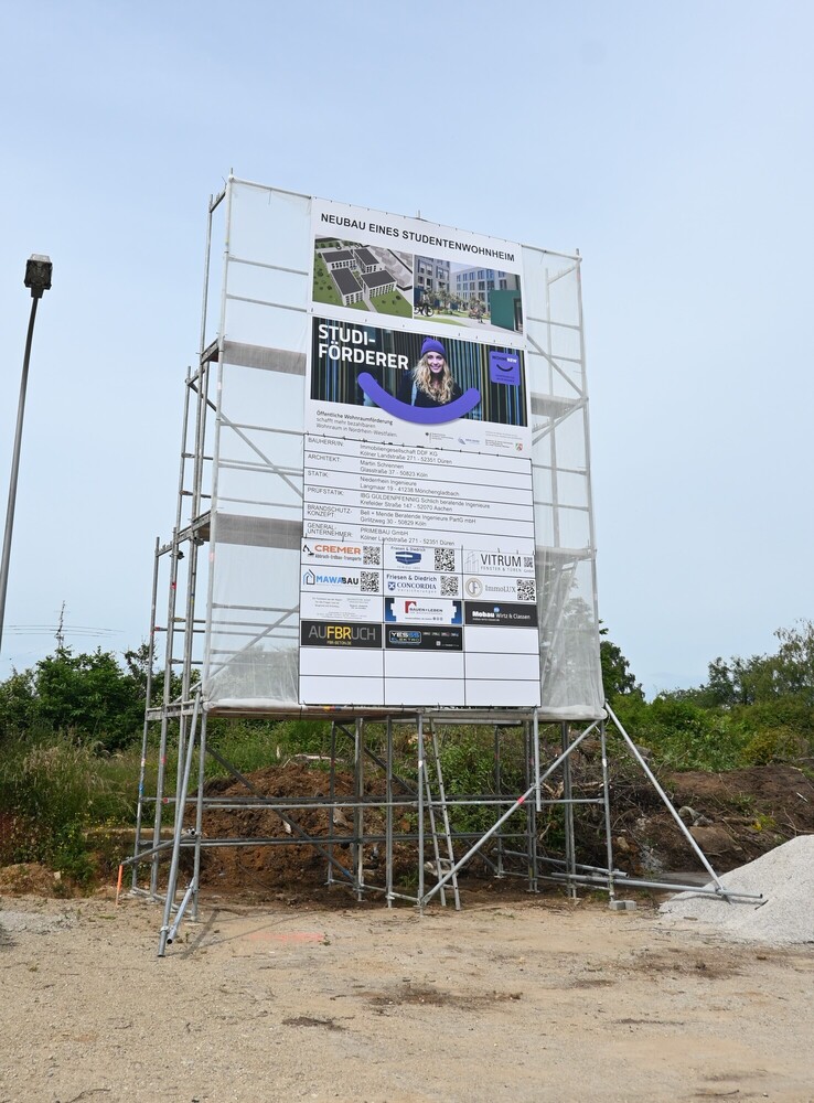 Bild aus dem Jahr 18. Juni 2024, Richtfest