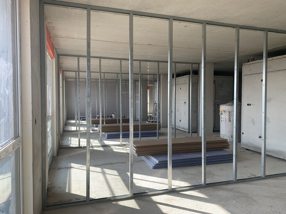 Bild aus dem Jahr 11. Juni 2025, Trockenbau