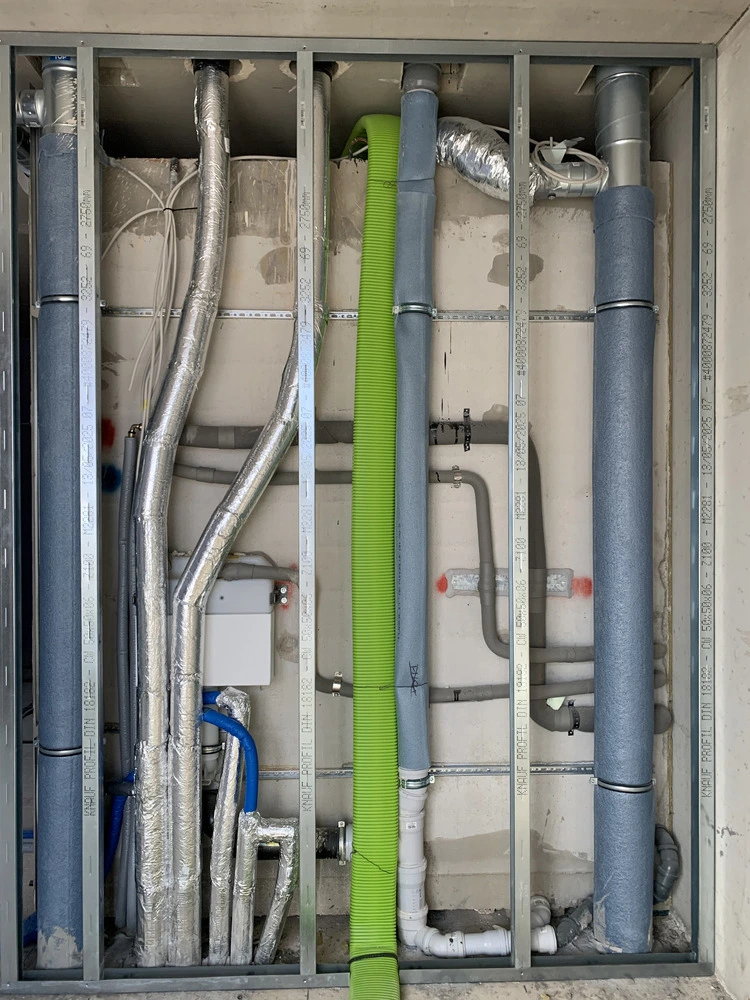 Bild aus dem Jahr 18. August 2025, Verschluss Trockenbau