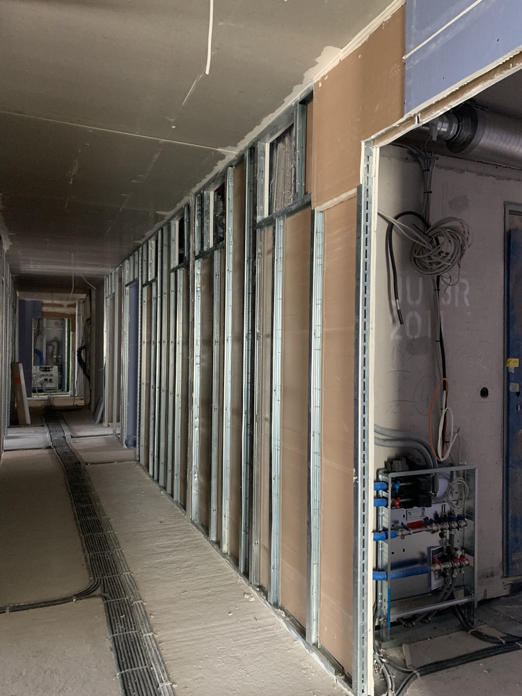 Bild aus dem Jahr 18. August 2025, Verschluss Trockenbau