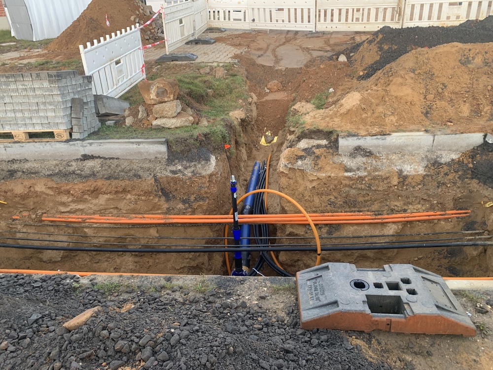 Bild aus dem Jahr 30. Oktober 2025, Hausanschlüsse