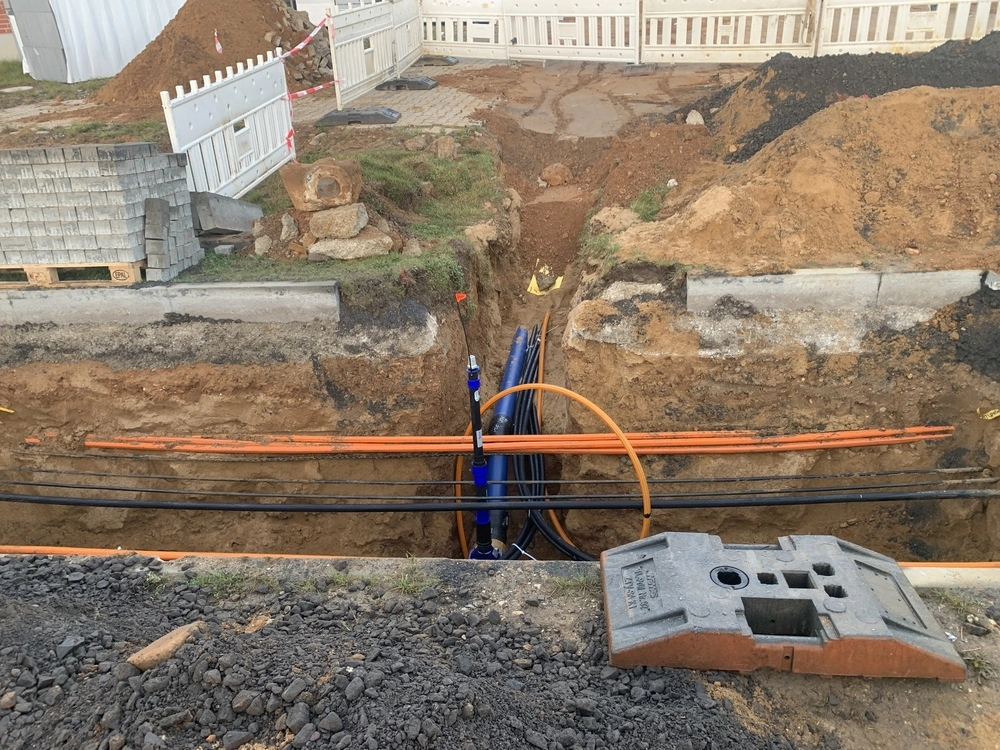 Bild aus dem Jahr 30. Oktober 2025, Hausanschlüsse