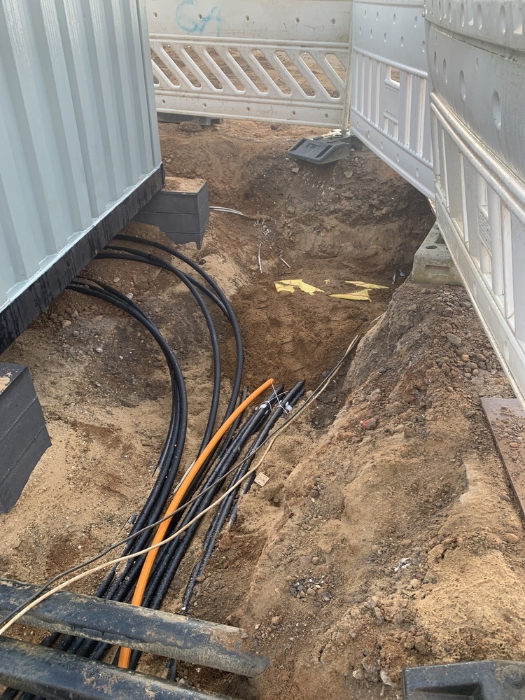 Bild aus dem Jahr 30. Oktober 2025, Hausanschlüsse