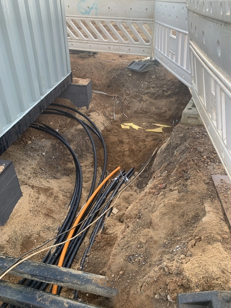 Bild aus dem Jahr 30. Oktober 2025, Hausanschlüsse