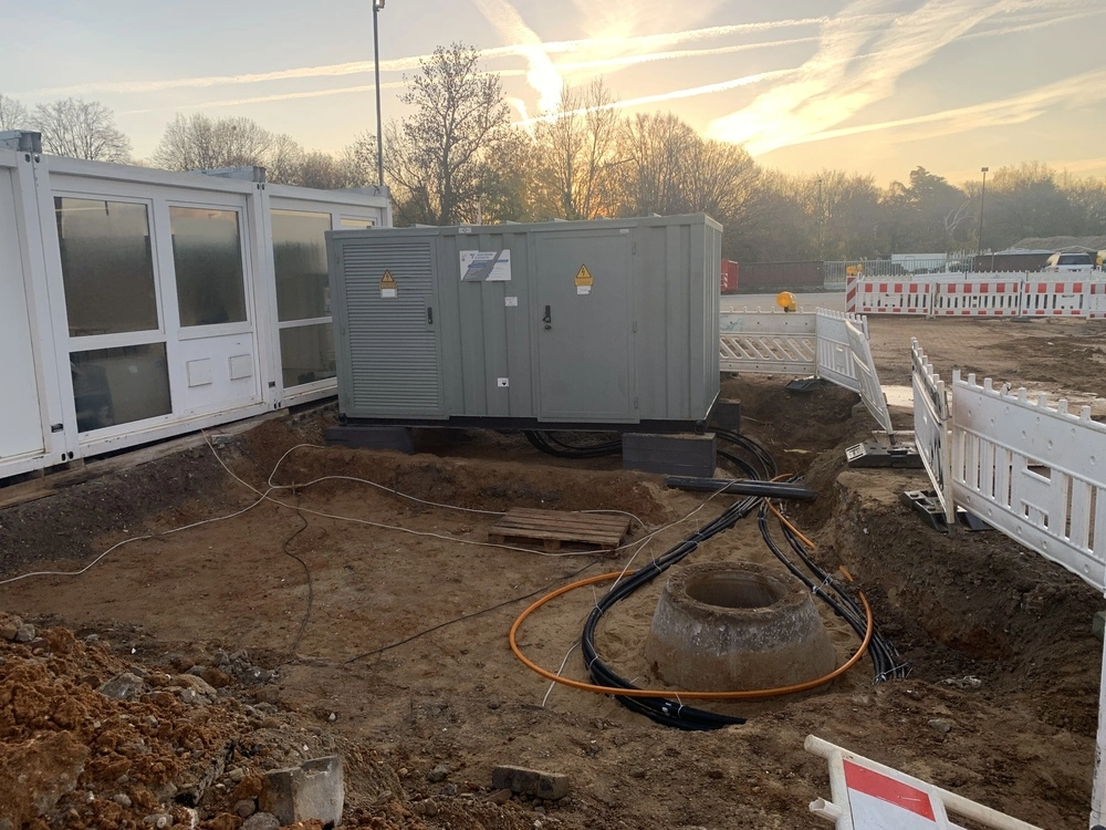 Bild aus dem Jahr 30. Oktober 2025, Hausanschlüsse